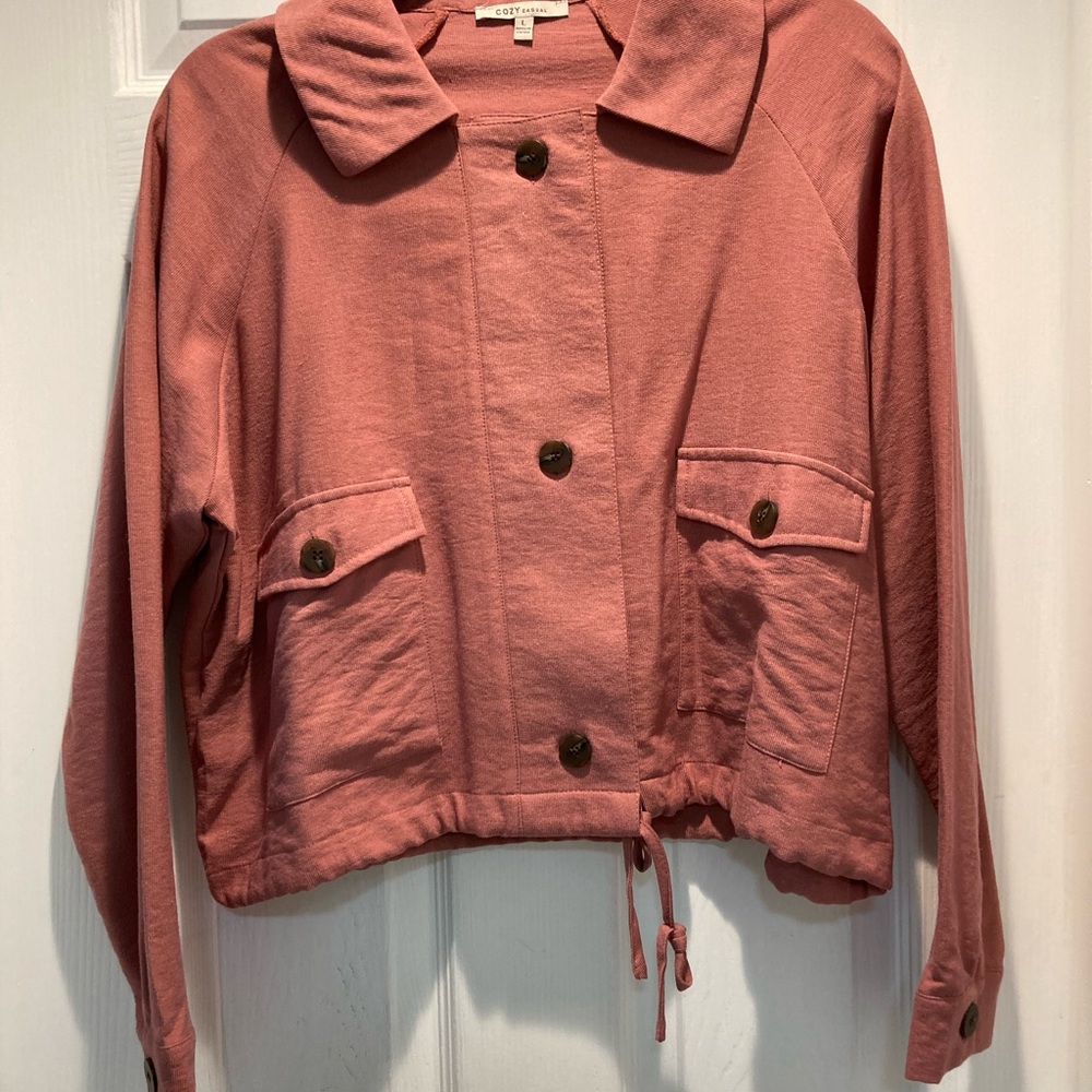 Cozy casual jacket …so soft and comfy
